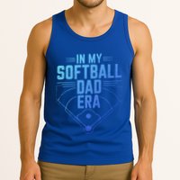 In My Softball Dad Era Softball Team Dad Softball Dads Gift Tank Top