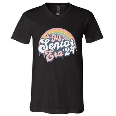 In My Senior Era Class Of 2024 V-Neck T-Shirt