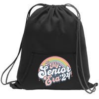 In My Senior Era Class Of 2024 Sweatshirt Cinch Pack Bag