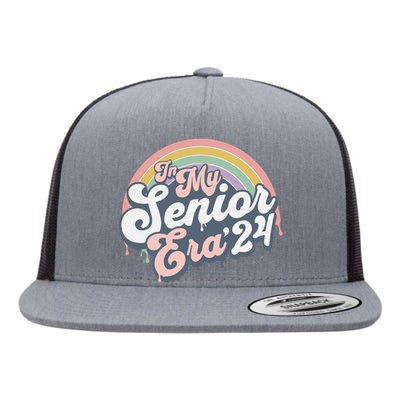 In My Senior Era Class Of 2024 Flat Bill Trucker Hat