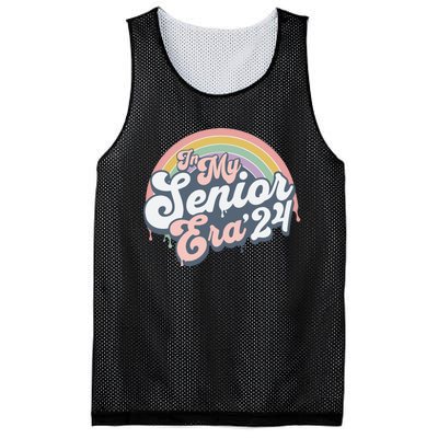 In My Senior Era Class Of 2024 Mesh Reversible Basketball Jersey Tank