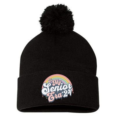 In My Senior Era Class Of 2024 Pom Pom 12in Knit Beanie