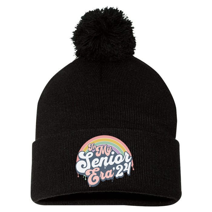 In My Senior Era Class Of 2024 Pom Pom 12in Knit Beanie