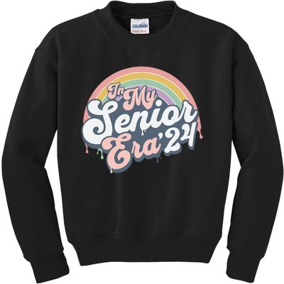 In My Senior Era Class Of 2024 Kids Sweatshirt