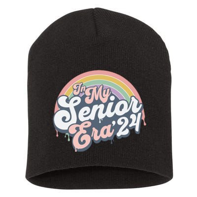 In My Senior Era Class Of 2024 Short Acrylic Beanie