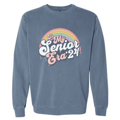 In My Senior Era Class Of 2024 Garment-Dyed Sweatshirt