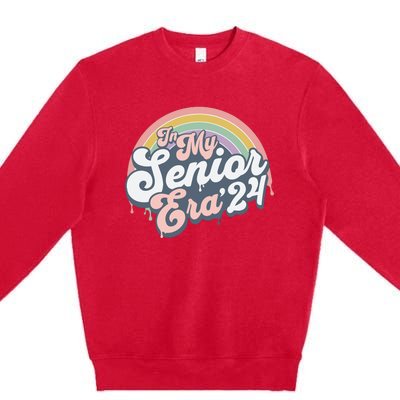 In My Senior Era Class Of 2024 Premium Crewneck Sweatshirt