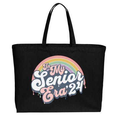 In My Senior Era Class Of 2024 Cotton Canvas Jumbo Tote