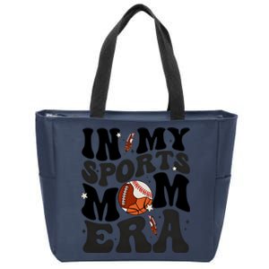 In My Sports Mom Era Zip Tote Bag