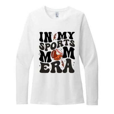 In My Sports Mom Era Womens CVC Long Sleeve Shirt