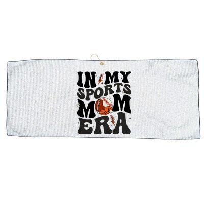 In My Sports Mom Era Large Microfiber Waffle Golf Towel