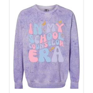 In My School Counselor Era Colorblast Crewneck Sweatshirt