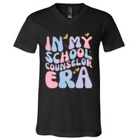 In My School Counselor Era V-Neck T-Shirt