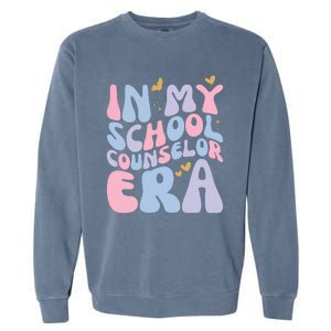 In My School Counselor Era Garment-Dyed Sweatshirt