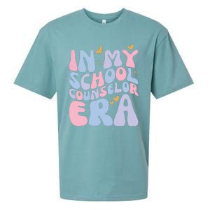 In My School Counselor Era Sueded Cloud Jersey T-Shirt