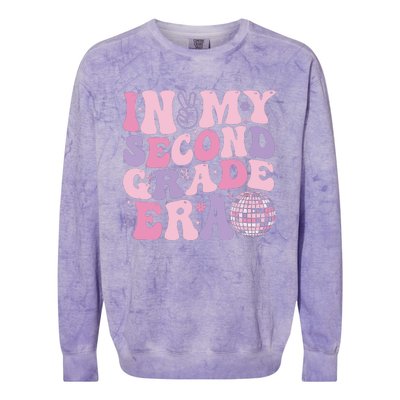 In My Second Grade Era Back To School Teacher Colorblast Crewneck Sweatshirt