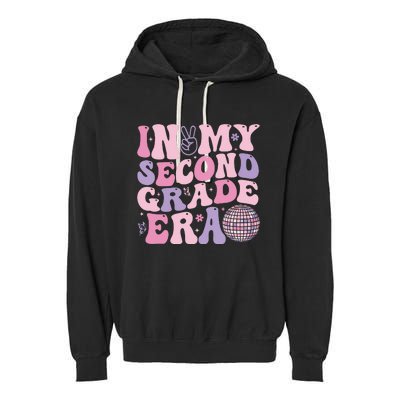 In My Second Grade Era Back To School Teacher Garment-Dyed Fleece Hoodie