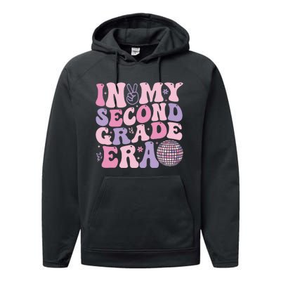 In My Second Grade Era Back To School Teacher Performance Fleece Hoodie