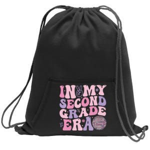 In My Second Grade Era Back To School Teacher Sweatshirt Cinch Pack Bag