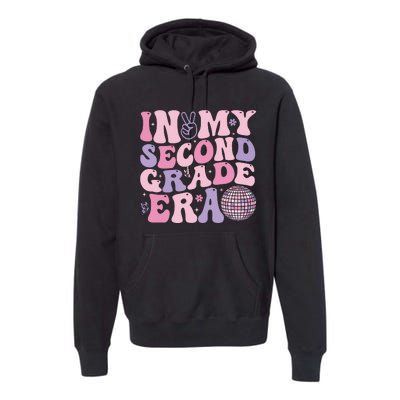 In My Second Grade Era Back To School Teacher Premium Hoodie