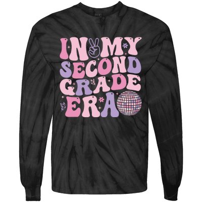 In My Second Grade Era Back To School Teacher Tie-Dye Long Sleeve Shirt