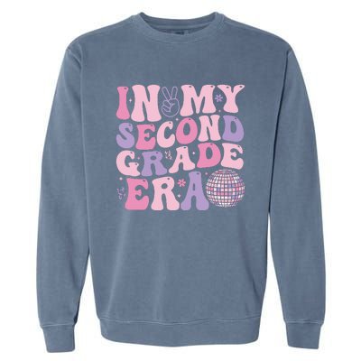 In My Second Grade Era Back To School Teacher Garment-Dyed Sweatshirt