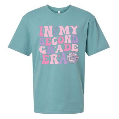 In My Second Grade Era Back To School Teacher Sueded Cloud Jersey T-Shirt