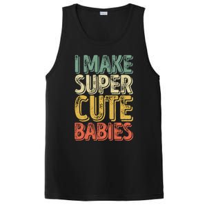 I Make Super Cute Gift Funny FatherS Day Gift PosiCharge Competitor Tank