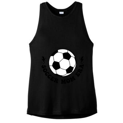 In My Soccer Mom Era (2 Sides) Gift Ladies PosiCharge Tri-Blend Wicking Tank