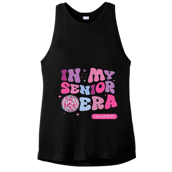 In My Senior Era Class Of 2025 Ladies PosiCharge Tri-Blend Wicking Tank