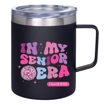 In My Senior Era Class Of 2025 12oz Stainless Steel Coffee Mug