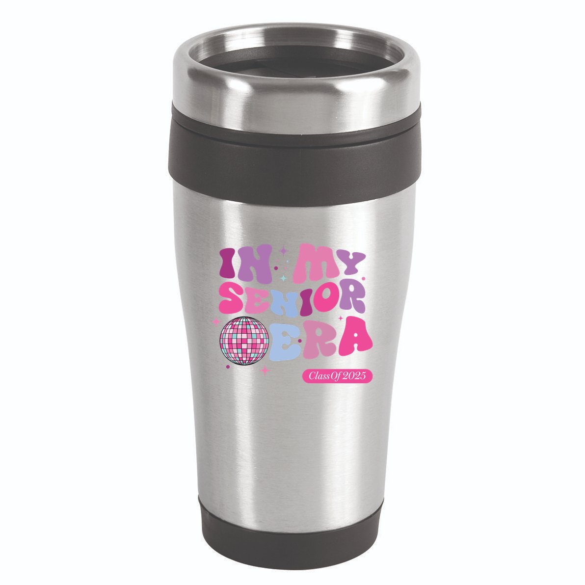 In My Senior Era Class Of 2025 16oz Travel Tumbler
