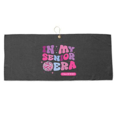 In My Senior Era Class Of 2025 Large Microfiber Waffle Golf Towel