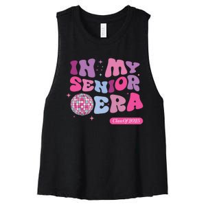 In My Senior Era Class Of 2025 Women's Racerback Cropped Tank