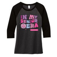 In My Senior Era Class Of 2025 Women's Tri-Blend 3/4-Sleeve Raglan Shirt