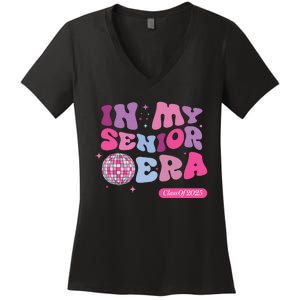 In My Senior Era Class Of 2025 Women's V-Neck T-Shirt