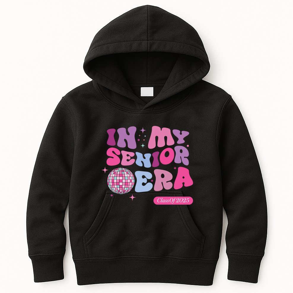 In My Senior Era Class Of 2025 Kids Hoodie