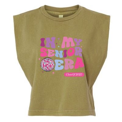 In My Senior Era Class Of 2025 Garment-Dyed Women's Muscle Tee