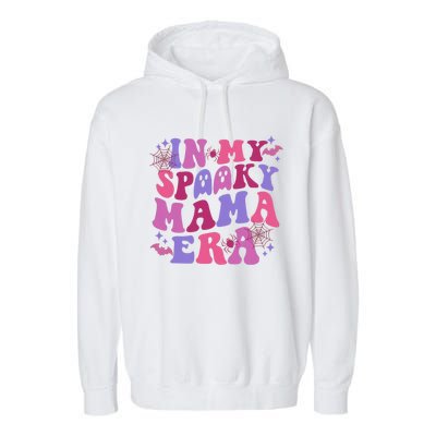 In My Spooky Mama Era Halloween Spooky Mom Garment-Dyed Fleece Hoodie