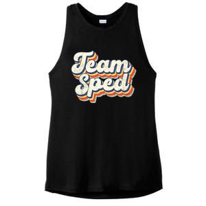 Inclusion Matters Special Education Team Sped Squad Teacher Ladies PosiCharge Tri-Blend Wicking Tank