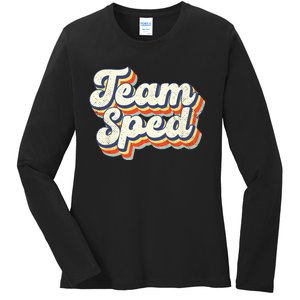 Inclusion Matters Special Education Team Sped Squad Teacher Ladies Long Sleeve Shirt