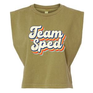 Inclusion Matters Special Education Team Sped Squad Teacher Garment-Dyed Women's Muscle Tee