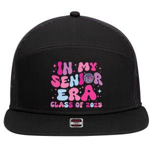 In My Senior Era Class Of 2025 Senior 2025 7 Panel Mesh Trucker Snapback Hat