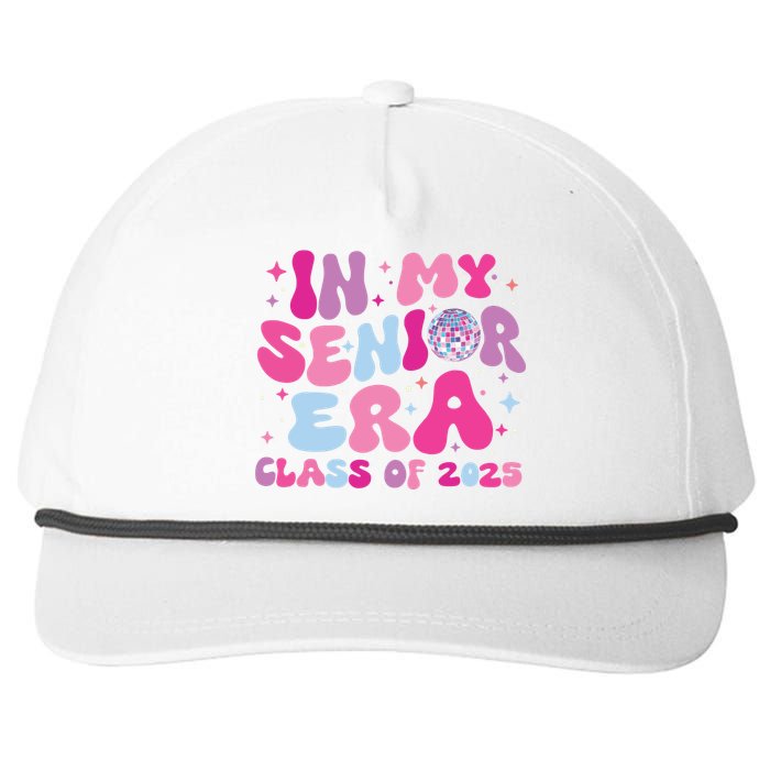 In My Senior Era Class Of 2025 Senior 2025 Snapback Five-Panel Rope Hat