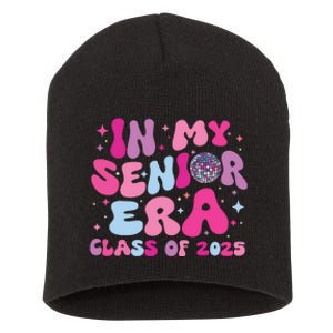 In My Senior Era Class Of 2025 Senior 2025 Short Acrylic Beanie