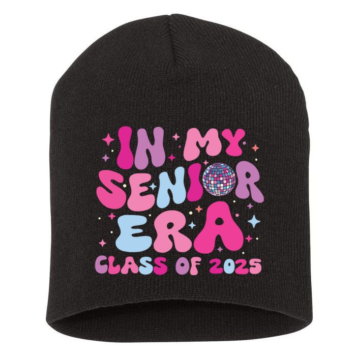 In My Senior Era Class Of 2025 Senior 2025 Short Acrylic Beanie