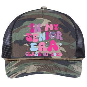 In My Senior Era Class Of 2025 Senior 2025 Retro Rope Trucker Hat Cap