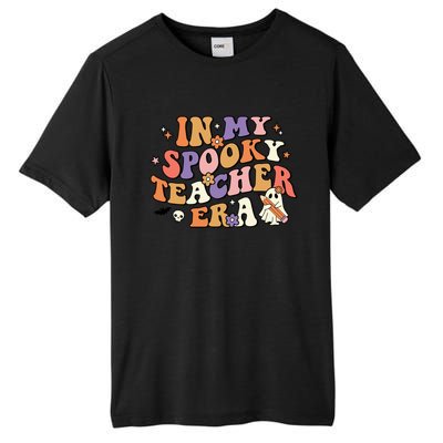 In My Spooky Teacher Era Retro Teacher Halloween Costume Gift Tall Fusion ChromaSoft Performance T-Shirt