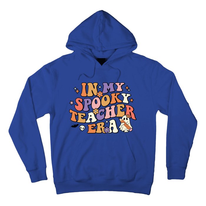 In My Spooky Teacher Era Retro Teacher Halloween Costume Gift Hoodie