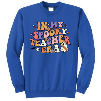 In My Spooky Teacher Era Retro Teacher Halloween Costume Gift Sweatshirt